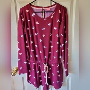 "Tossed Alphabet" Pajama Romper